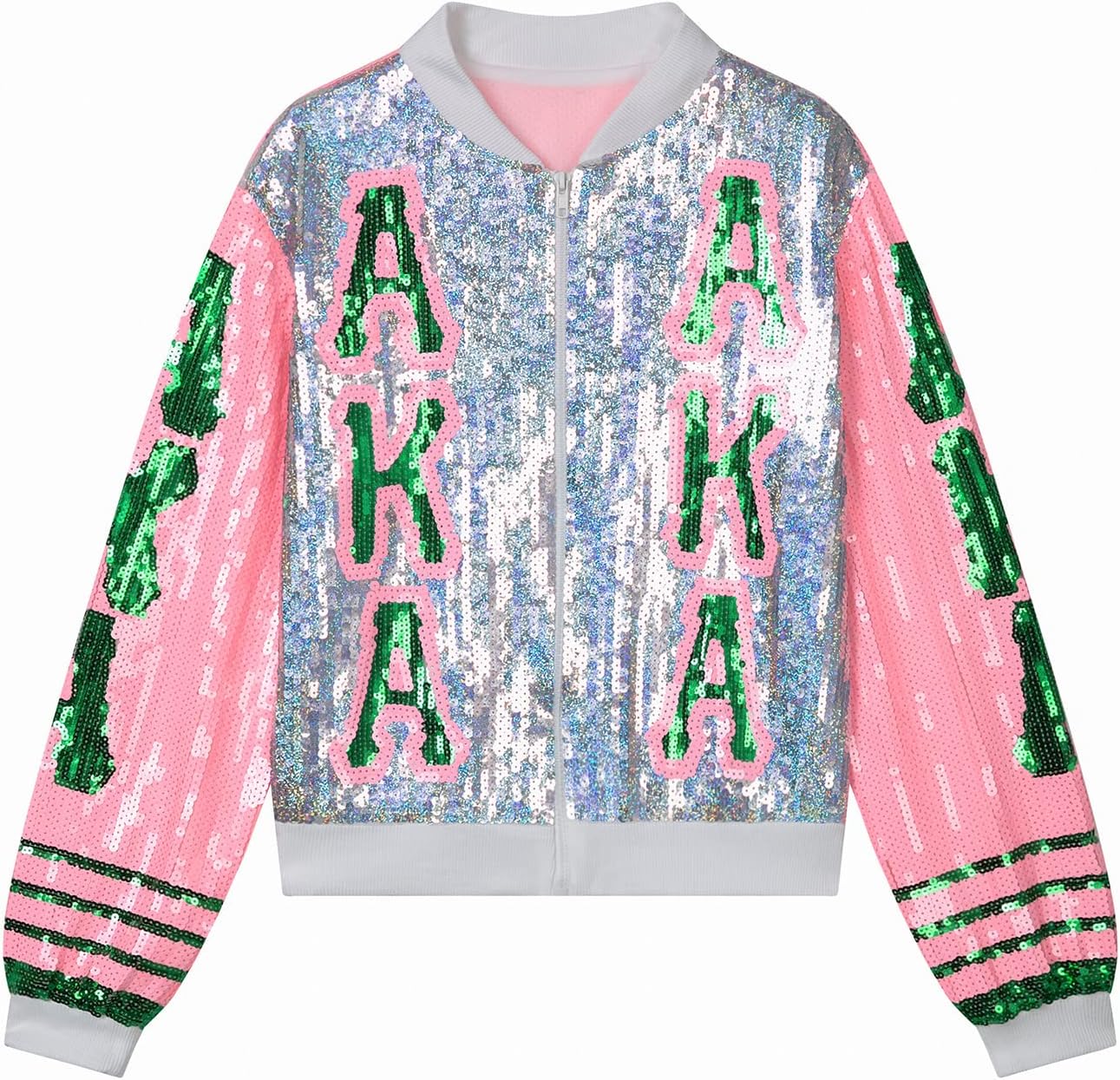 Alpha Kappa Alpha Sorority AKA Sequin Jacket