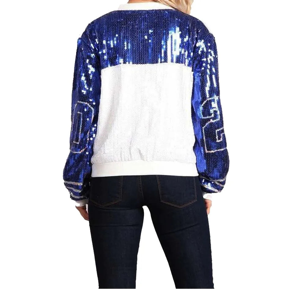 Zeta Phi Beta 20 ZPB Sorority Sequin Jacket