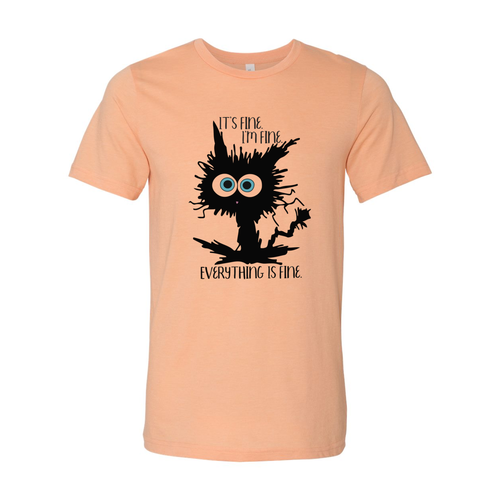 It's Fine I'm Fine Everything's Fine Shirt Red Alcestis