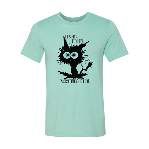 It's Fine I'm Fine Everything's Fine Shirt Red Alcestis