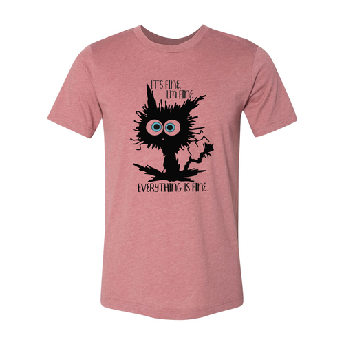 It's Fine I'm Fine Everything's Fine Shirt Red Alcestis