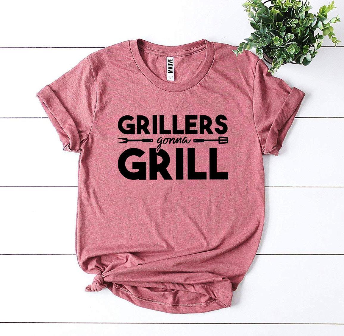 Grillers Gonna Grill T-shirt Agate