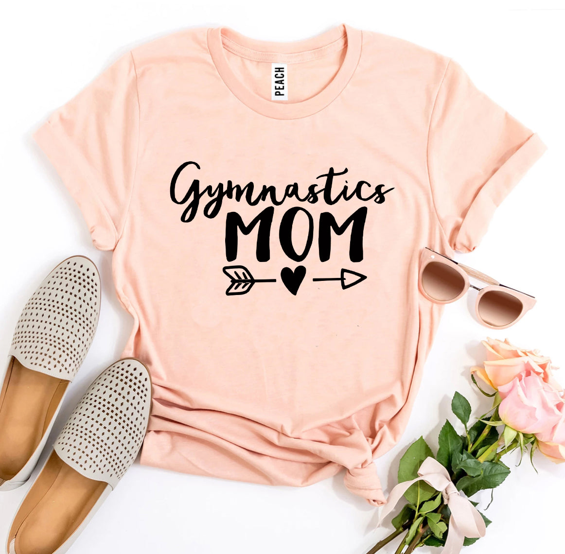 Gymnastics Mom T-shirt Agate