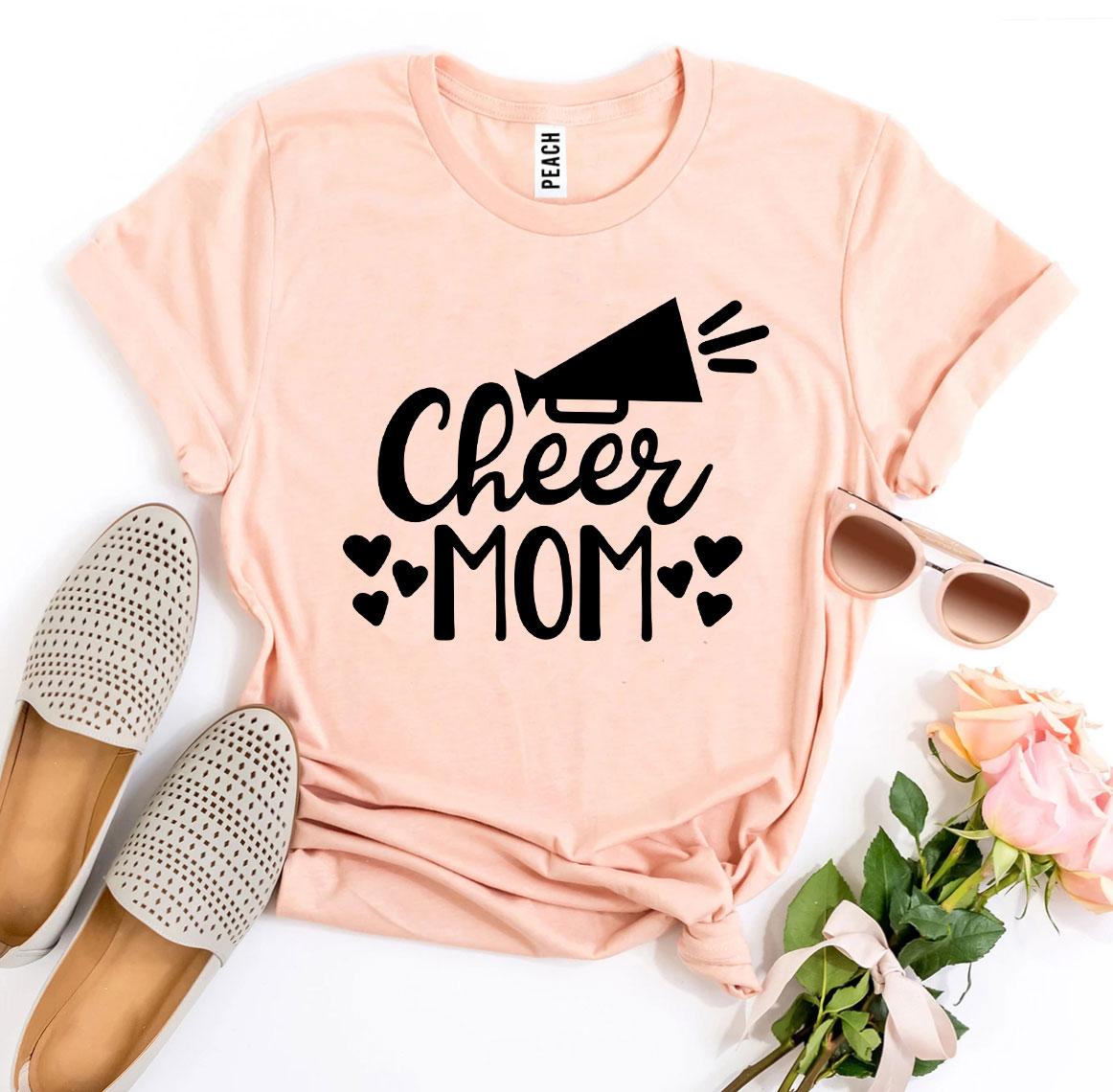 Cheer Mom T-shirt Agate