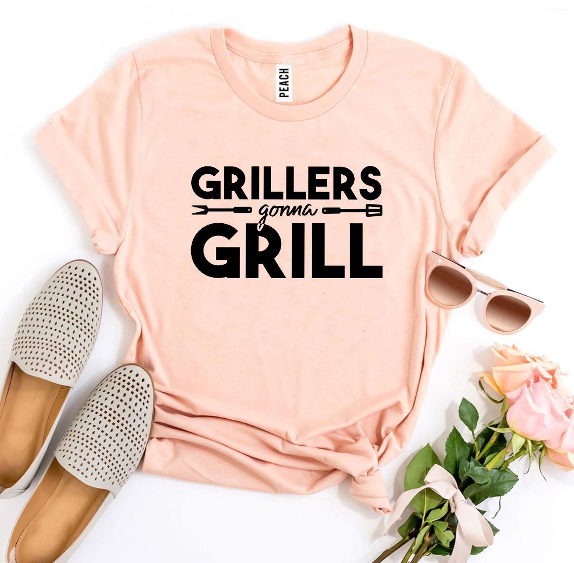 Grillers Gonna Grill T-shirt Agate