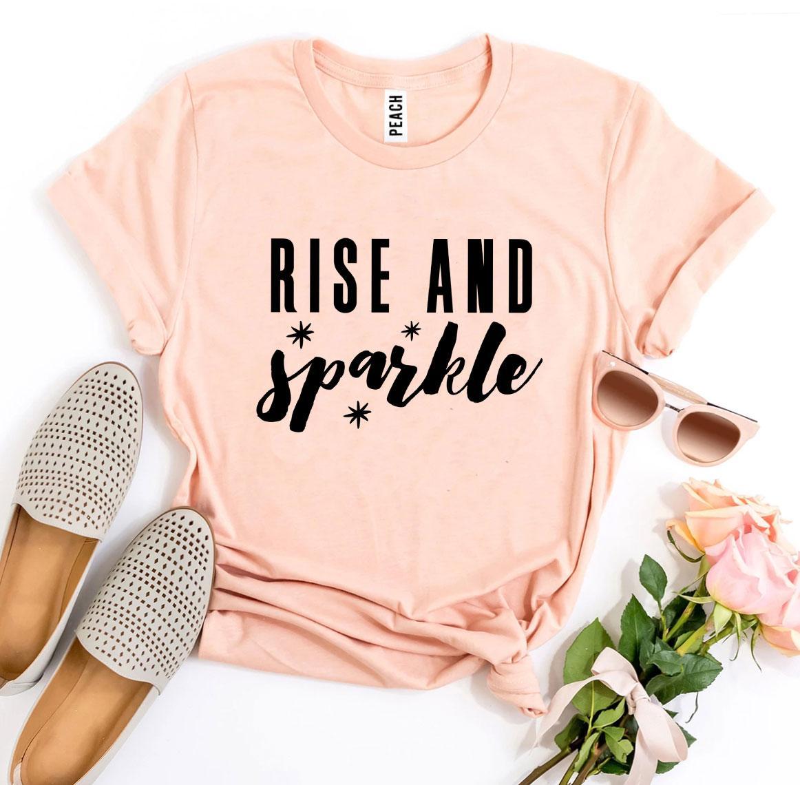 Rise And Sparkle T-shirt Agate