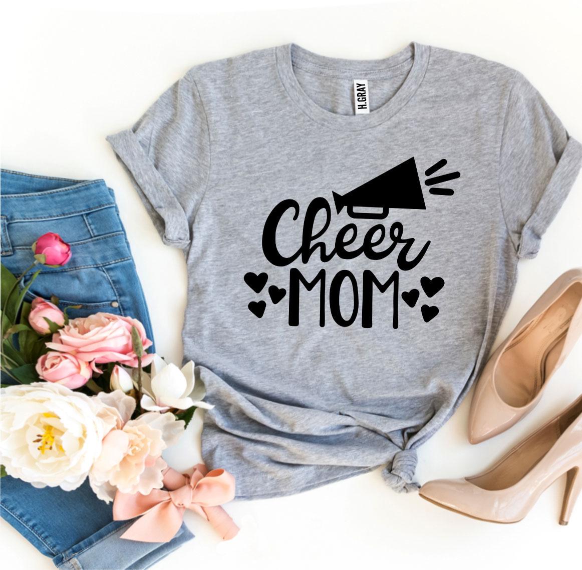 Cheer Mom T-shirt Agate