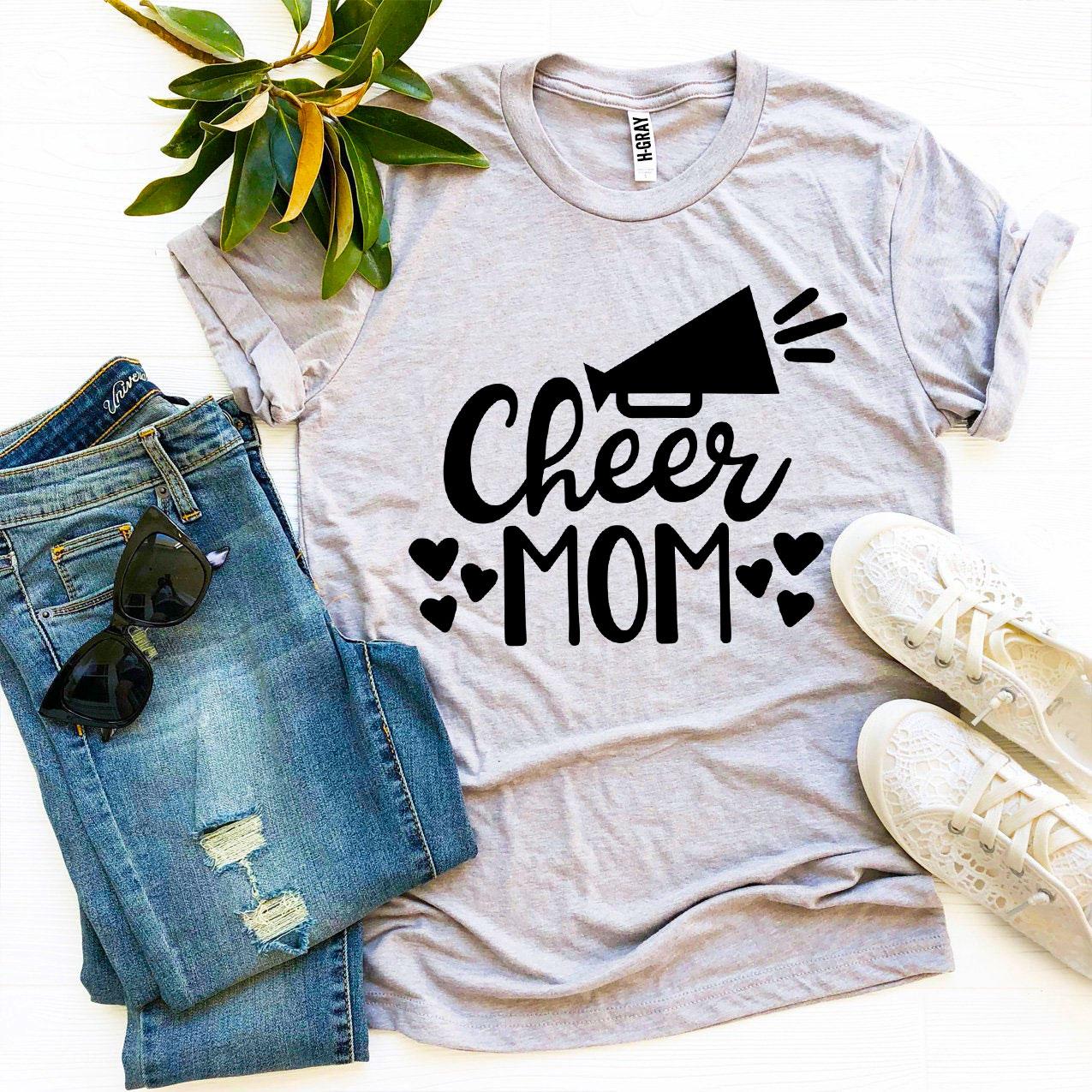 Cheer Mom T-shirt Agate