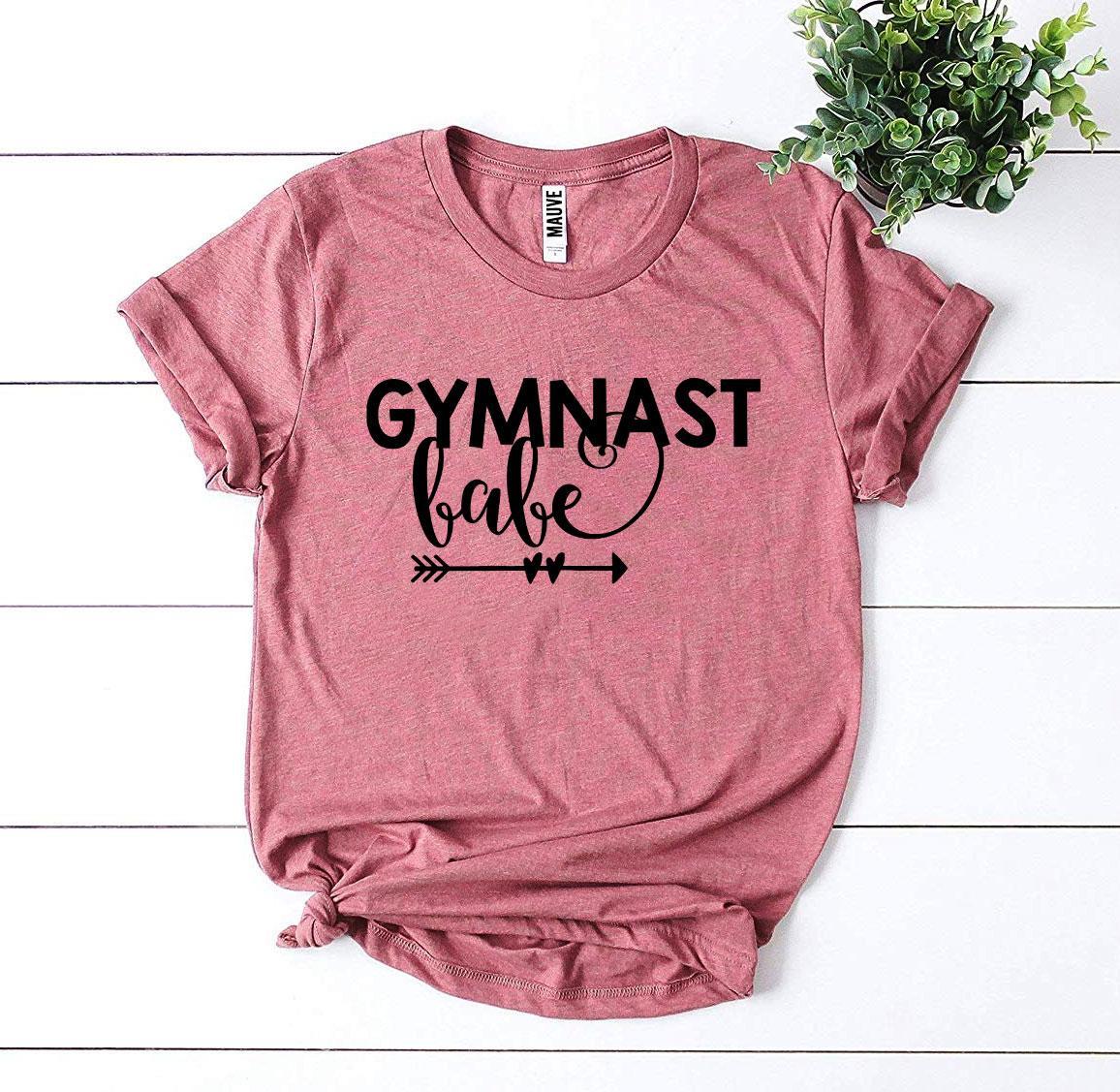 Gymnast Babe T-shirt Agate