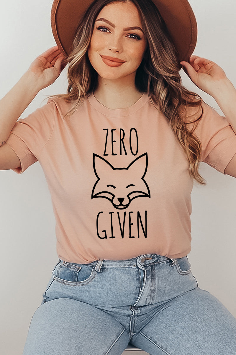 Zero Fox Given T-shirt