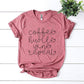 Coffee Hustle Wine Repeat T-shirt
