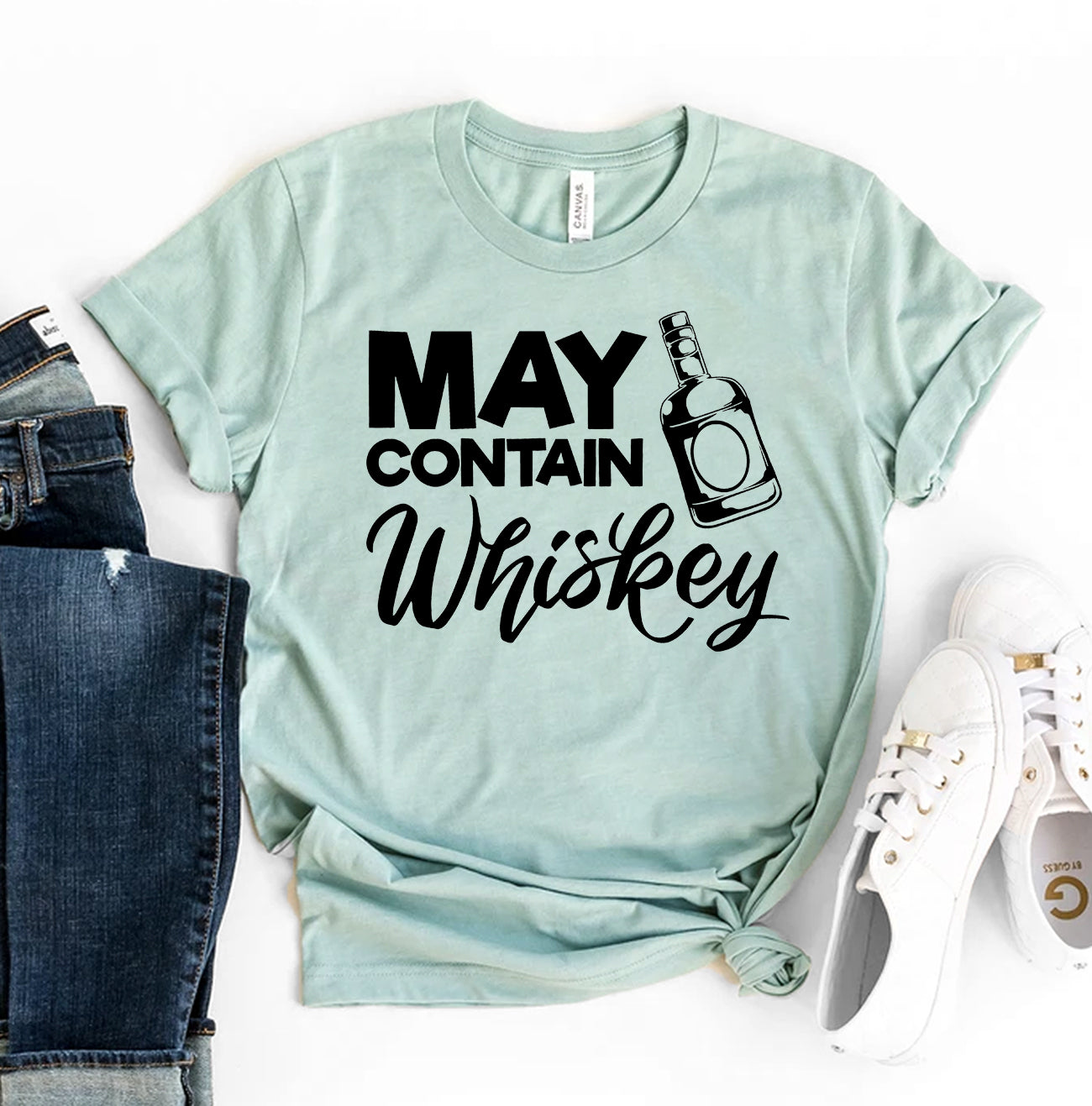 May Contain Whiskey T-shirt