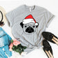 Pug Christmas T-shirt