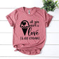 All You Need Is Love And Ice Cream T-Shirt Agate