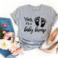 Yes It's a Baby Bump T-shirt