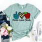 Peace Love Teach T-shirt