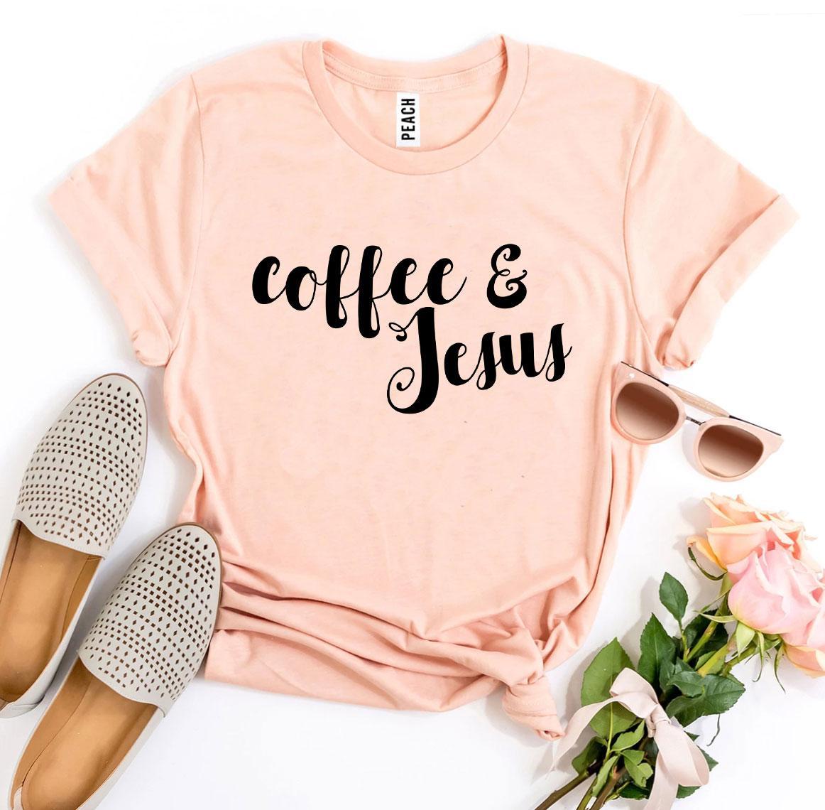 Coffee And Jesus T-shirt Agate