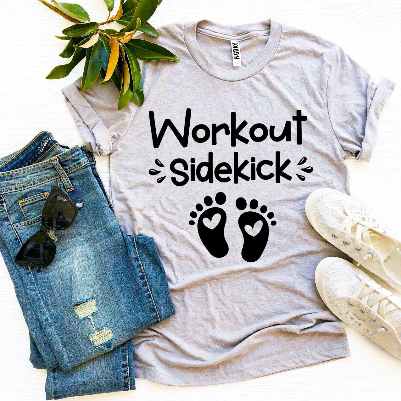 Workout Sidekick T-shirt Agate