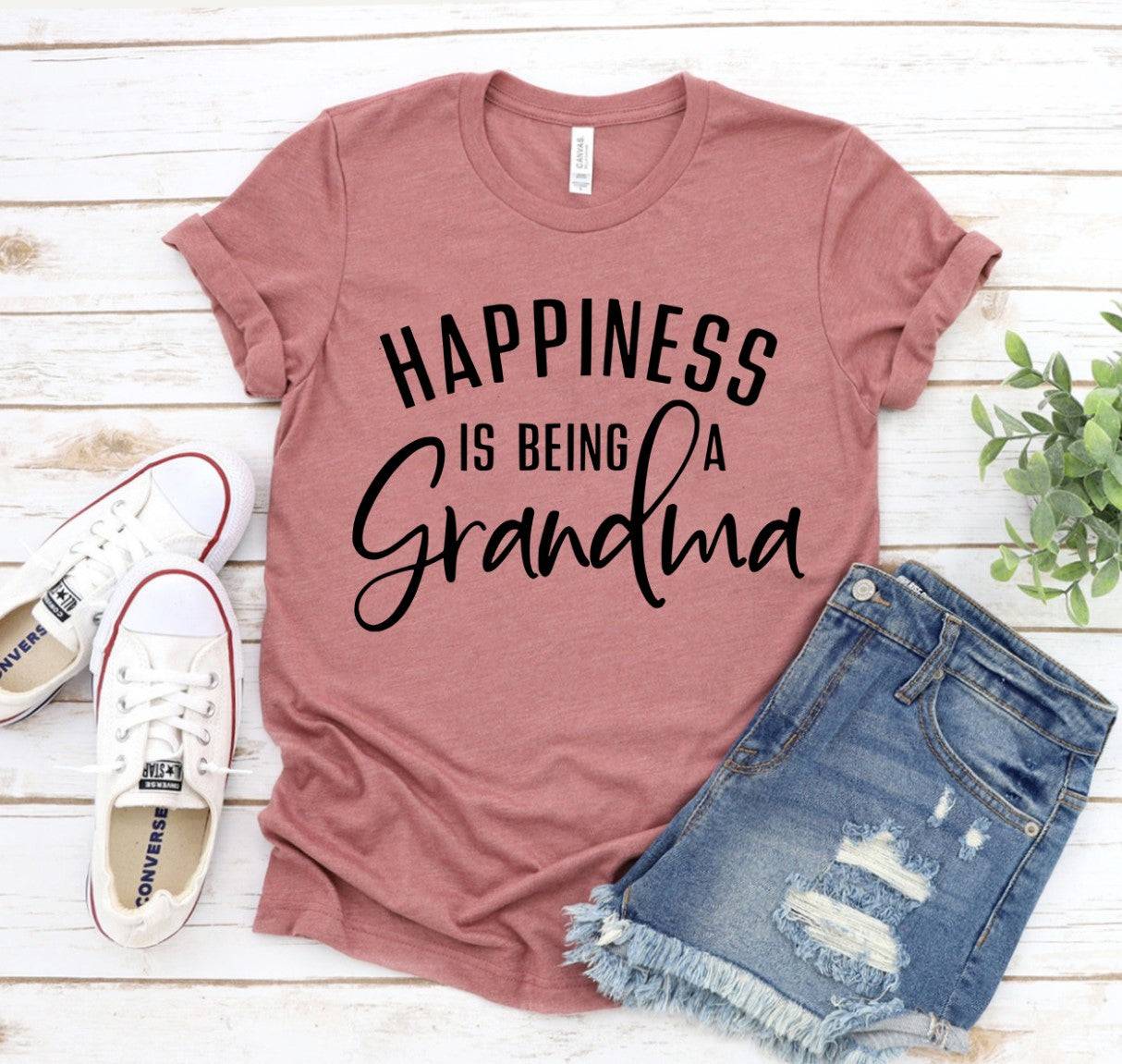 Happiness Is Being A Grandma T-shirt