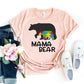 Autism Mama Bear T-shirt