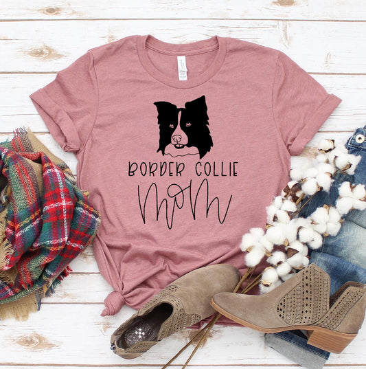 Border Collie Mom T-shirt