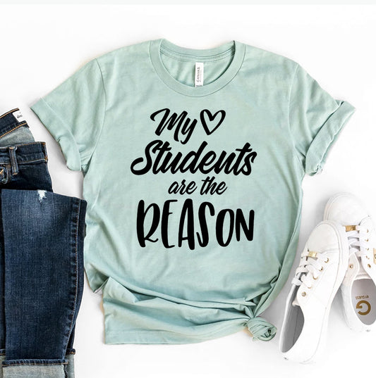My Students Are The Reason T-shirt
