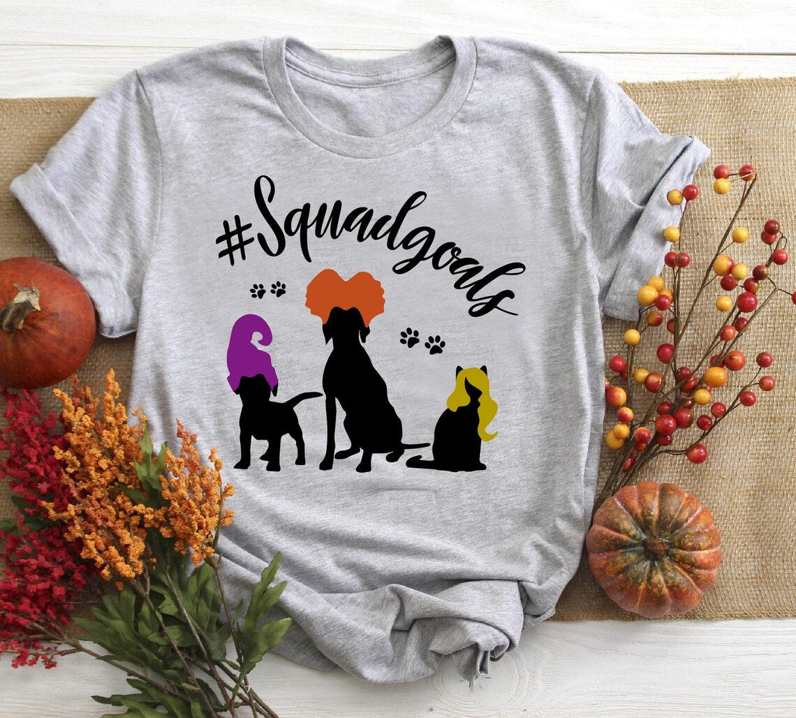 Squad Goals Halloween T-shirt