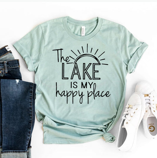 The Lake Is My Happy Place T-shirt