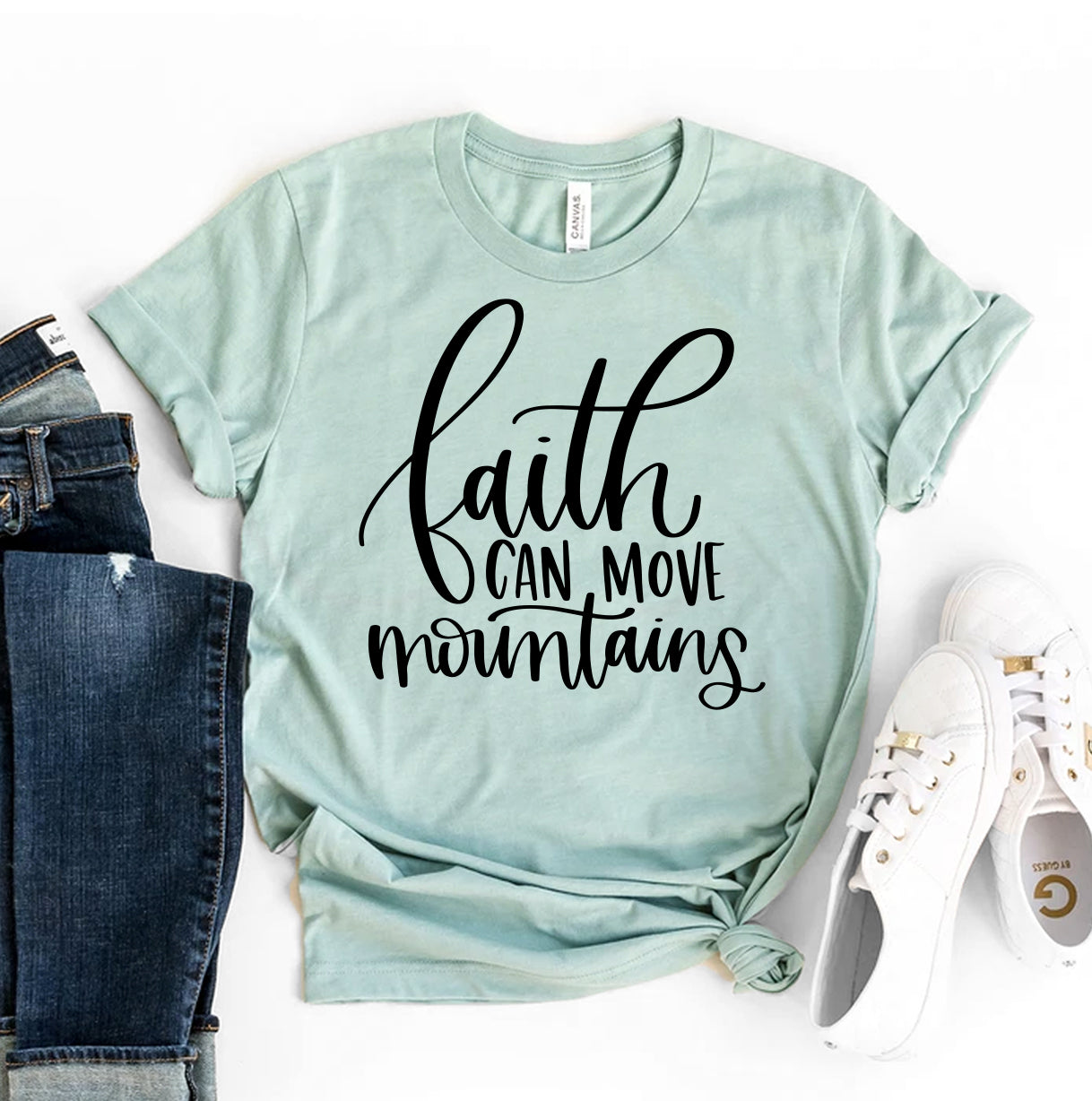 Faith Can Move Mountains T-shirt