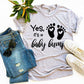 Yes It's a Baby Bump T-shirt