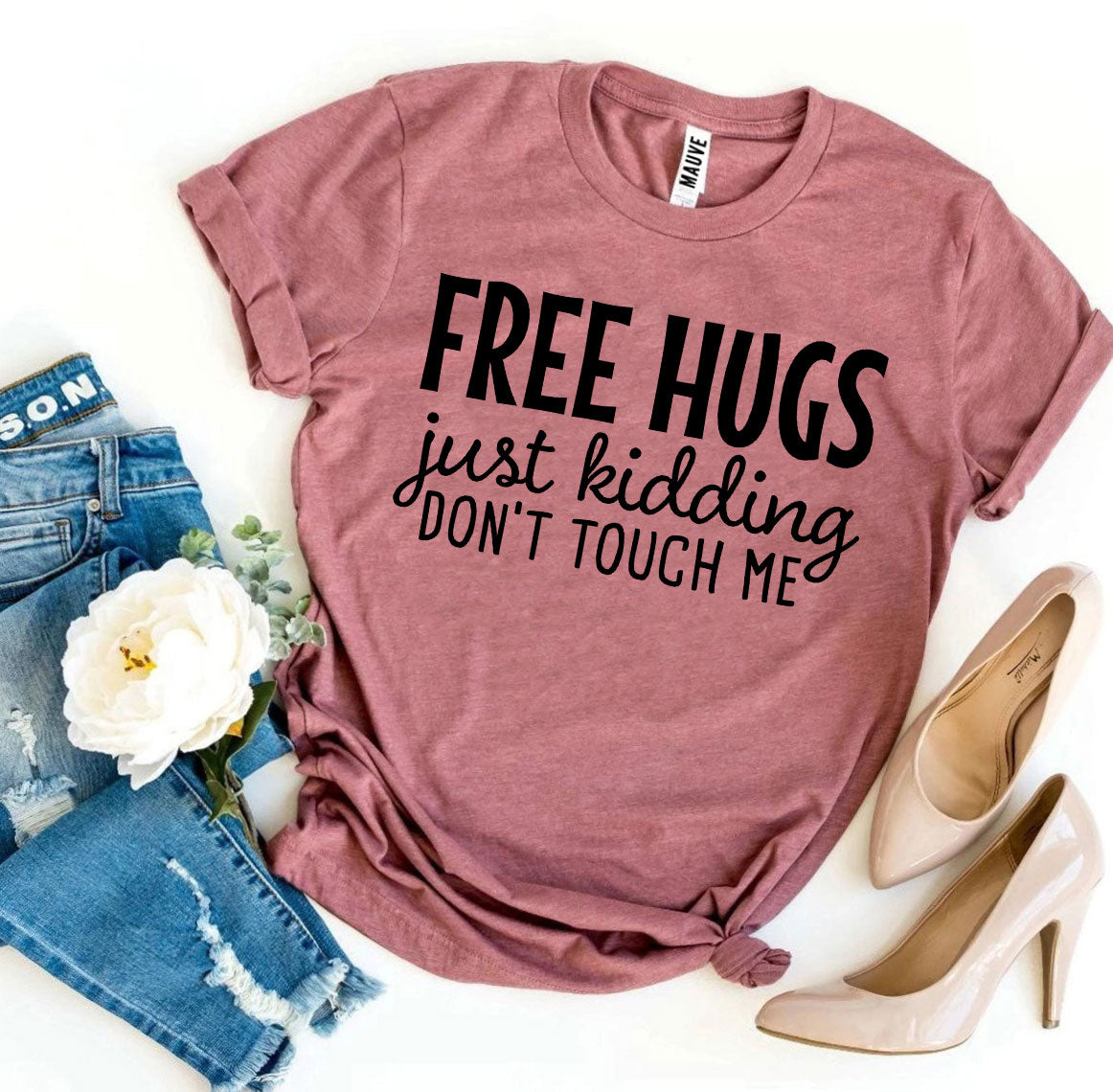 Free Hugs T-shirt Agate