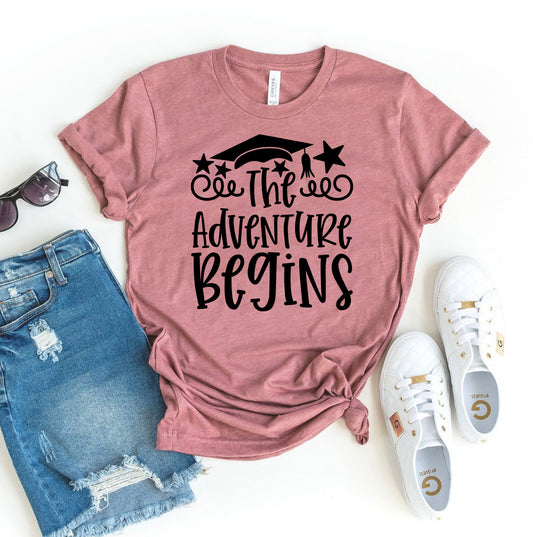 The Adventure Begins T-shirt