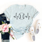 Baseball Heartbeat T-shirt