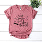 She Designed A Life She Loved T-shirt Agate