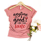 Anytime is a Good Time For Wine T-shirt