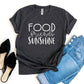 Food Friends Sunshine T-shirt Agate