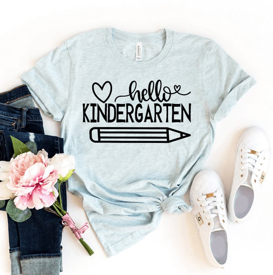 Hello Kindergarten T-shirt