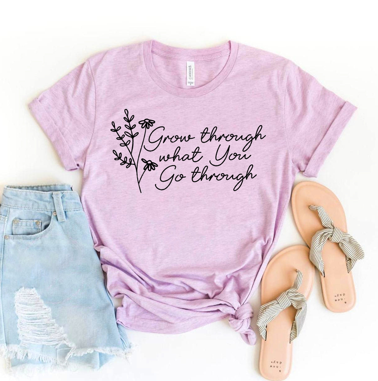 Grow Through What You Go Through T-shirt