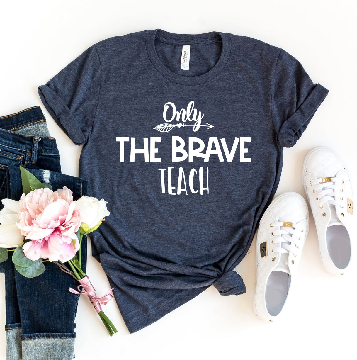 Only The Brave Teach T-shirt