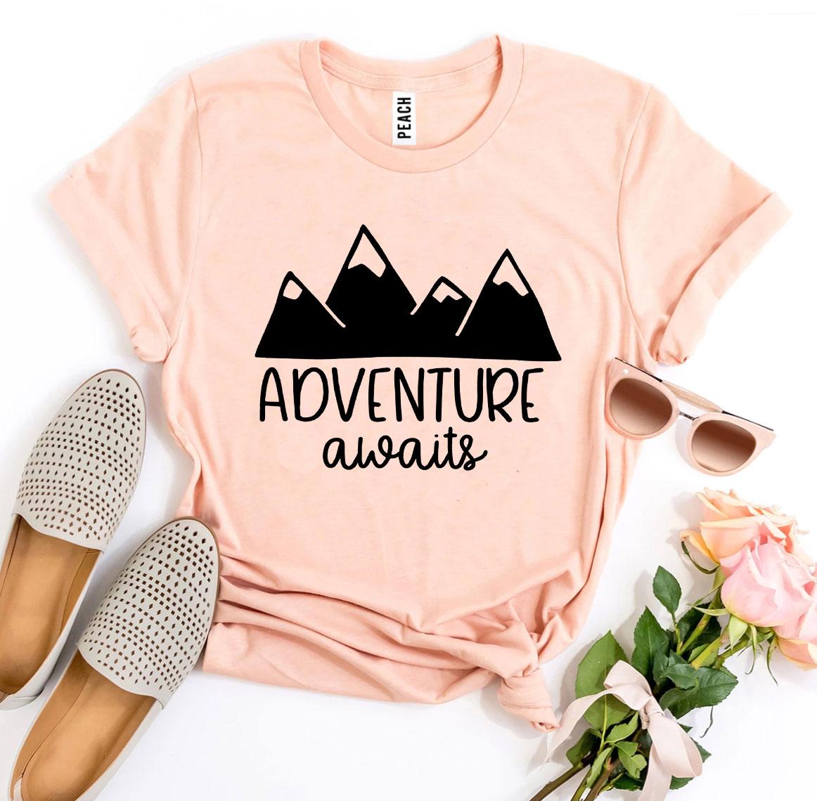 Adventure Awaits T-shirt Agate