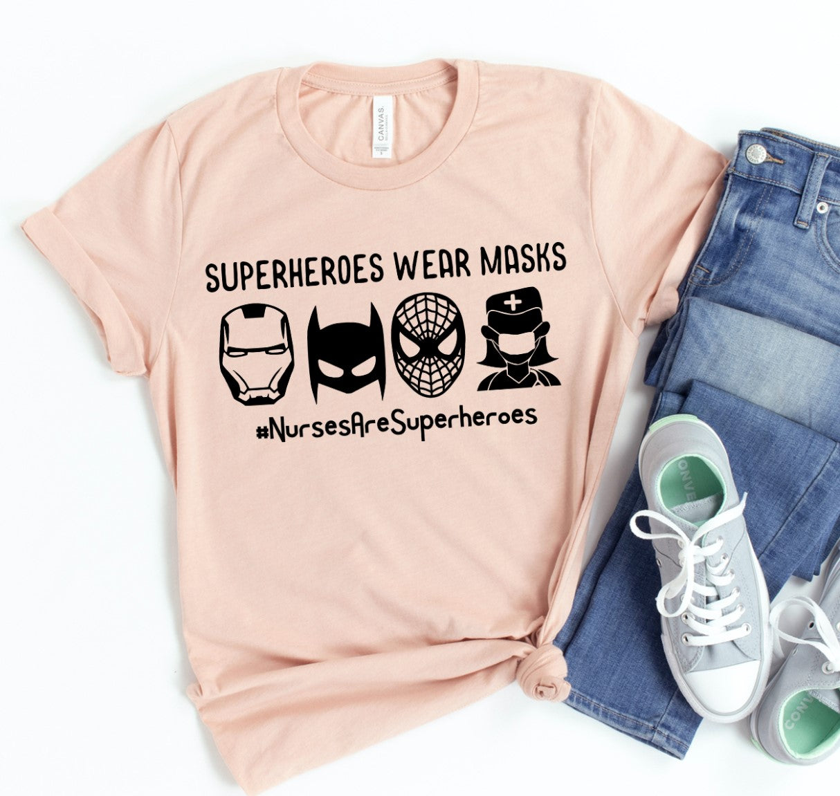 Superheroes Wear Masks Shirt