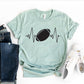 Football Heartbeat T-shirt
