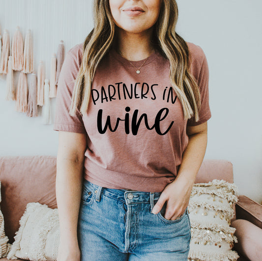 Partners In Wine T-shirt