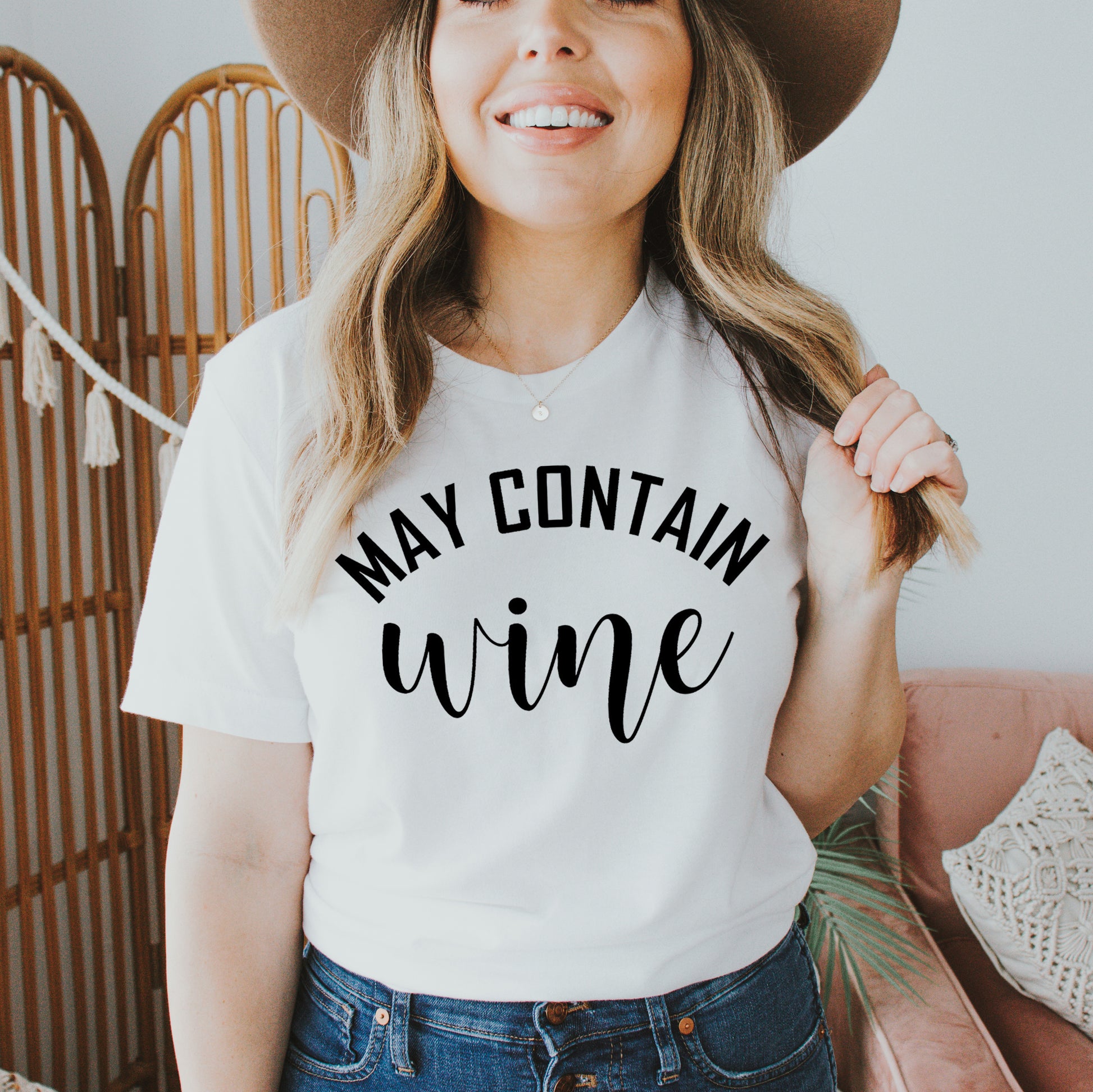 May Contain Wine T-shirt