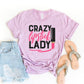 Crazy Lipstick Lady T-shirt