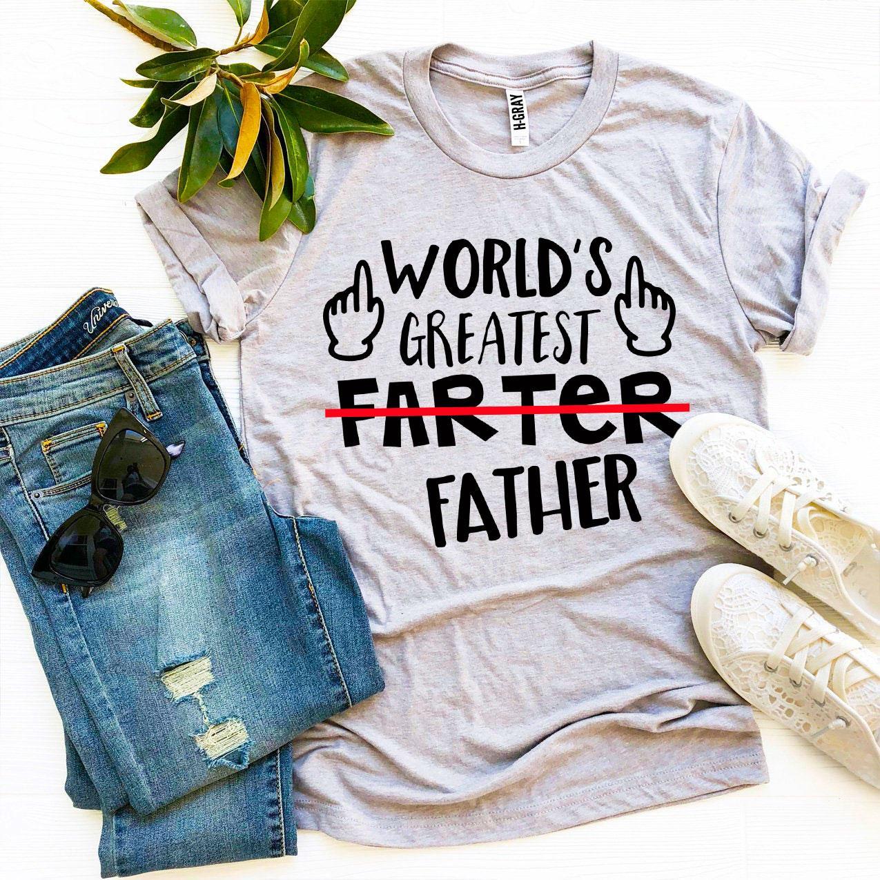 World's Greatest Farter Father T-shirt