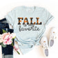 Fall Is My Favorite T-shirt