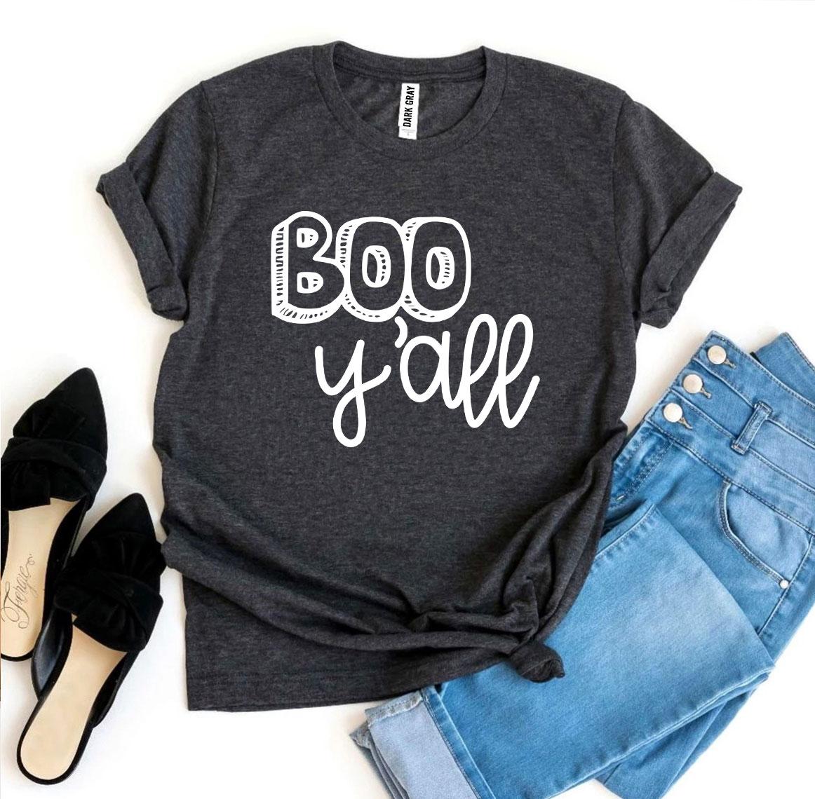 Boo Y'all T-shirt Agate