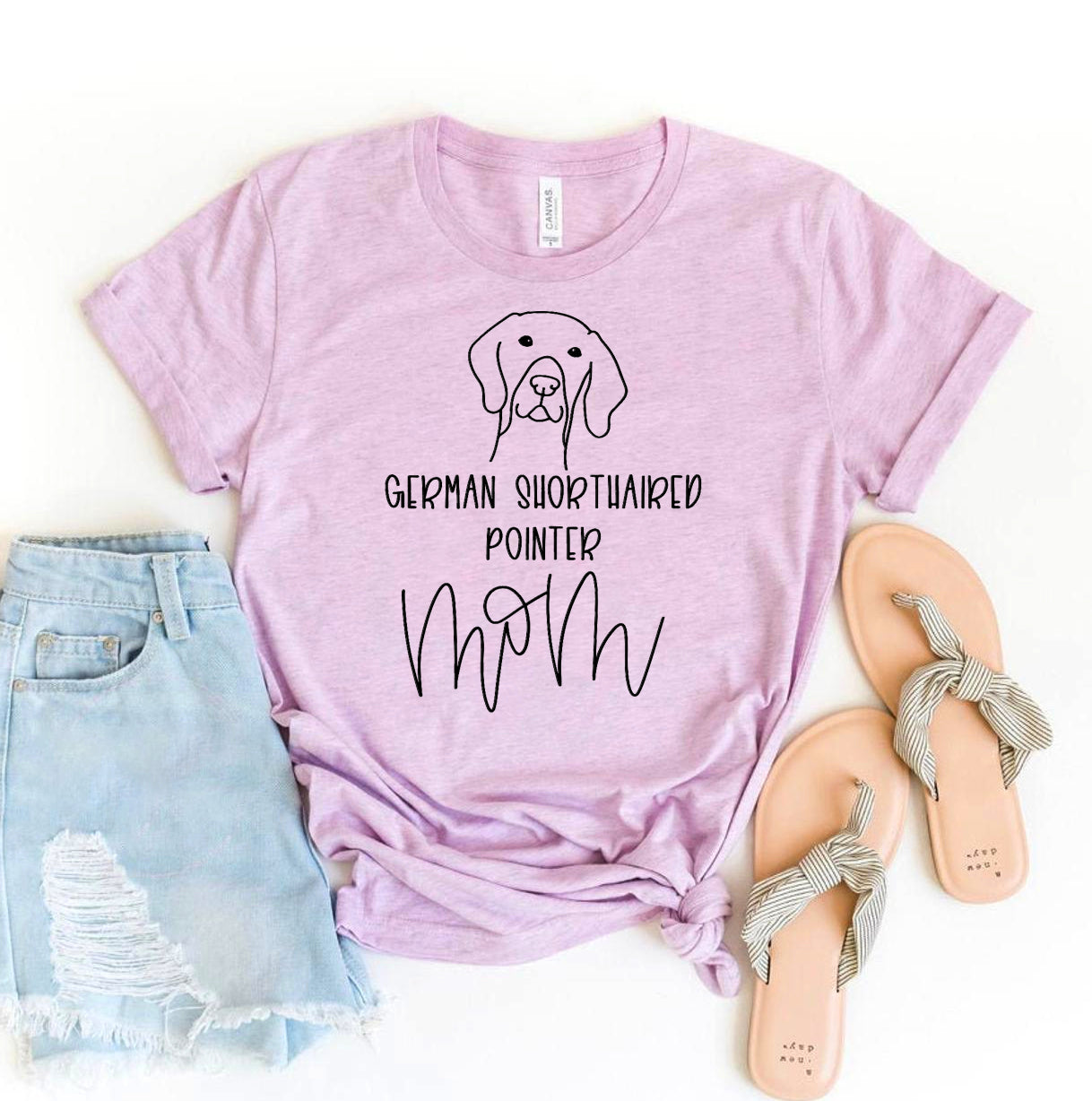 German Shorthaired Pointer Mom T-shirt