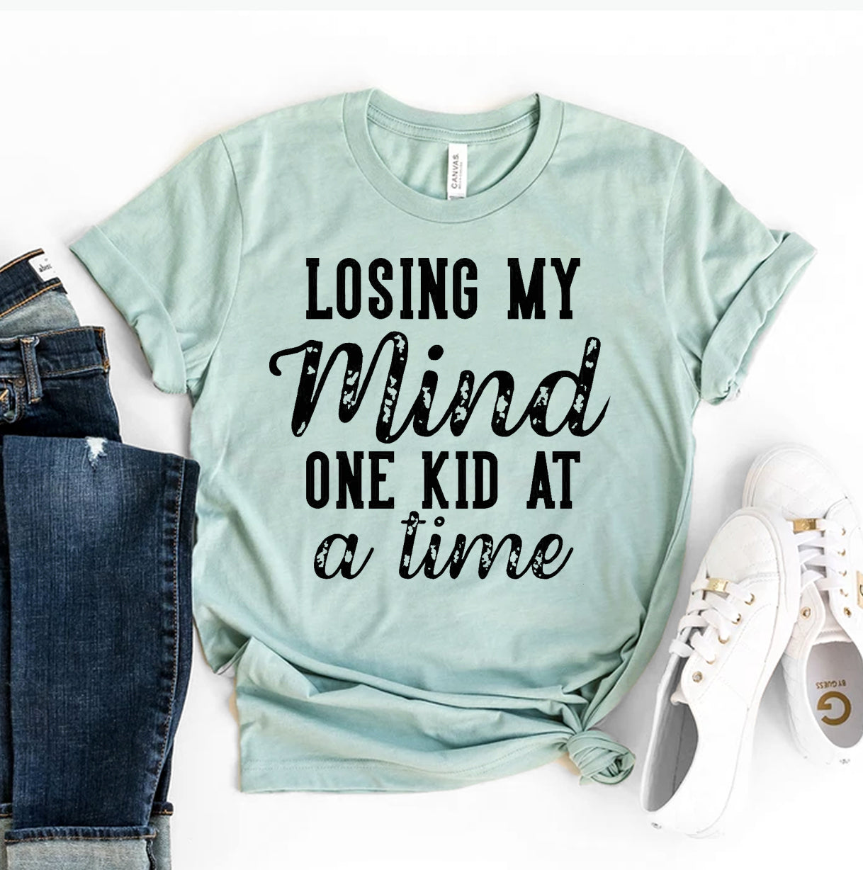 Losing My Mind One Kid At A Time T-shirt